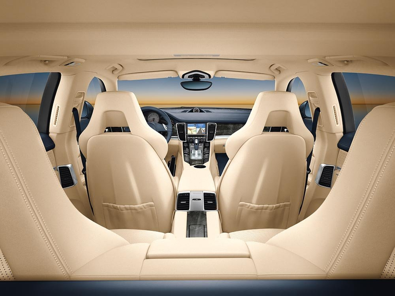 Illustration for article titled Porsche Panamera, Turbo Shows Us Insides, Starts At $89,800